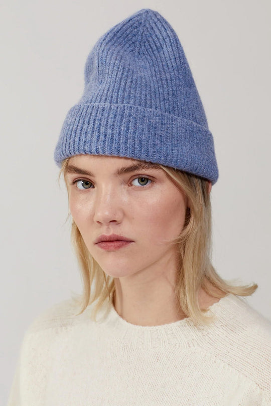 Hue | Le Bonnet Beanie, washed denim