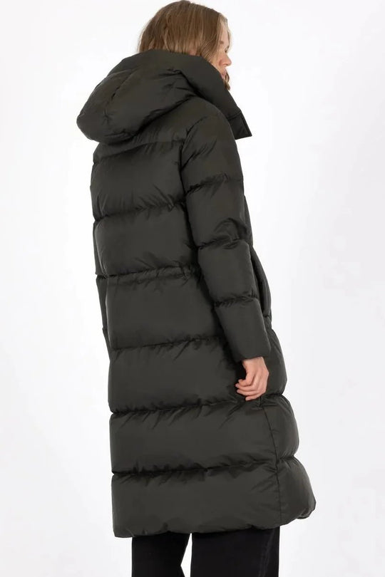 Lempelius | Frakke |  Long Down Coat, deep green