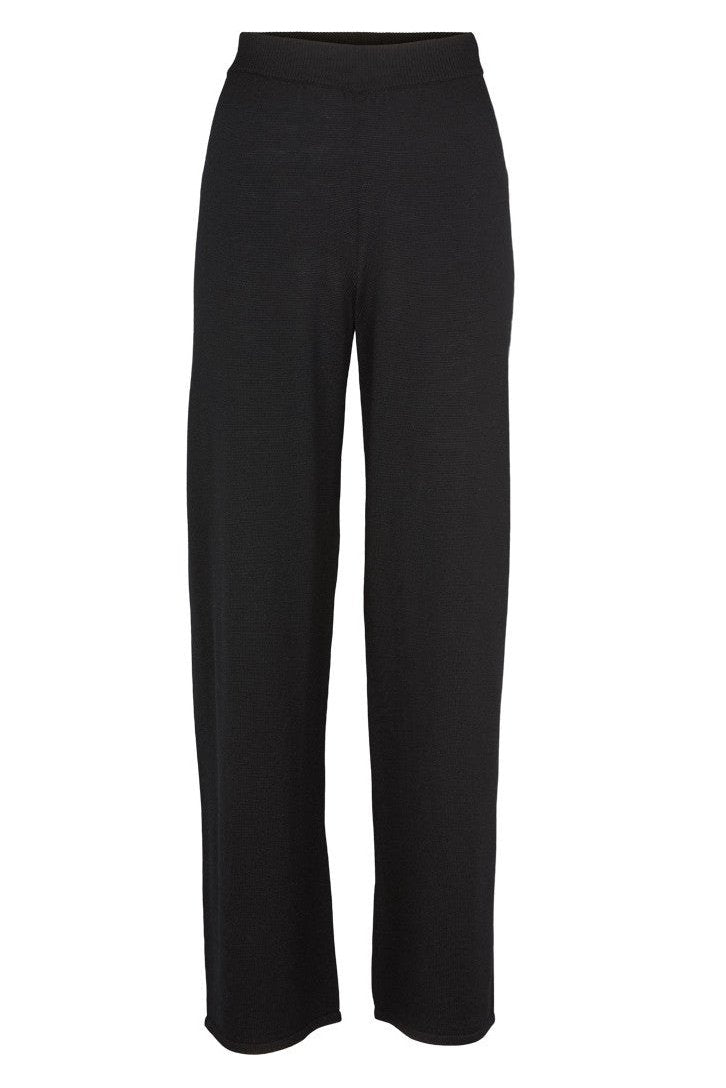 Bukser | Basic Apparel Vera Wide pants, black