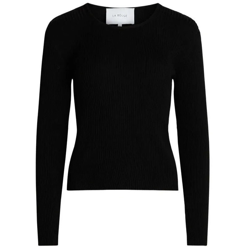 La rouge Alma knit - black