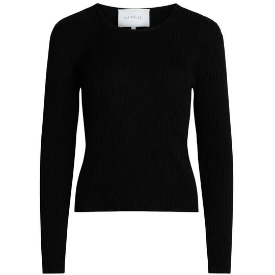 La rouge Alma knit - black