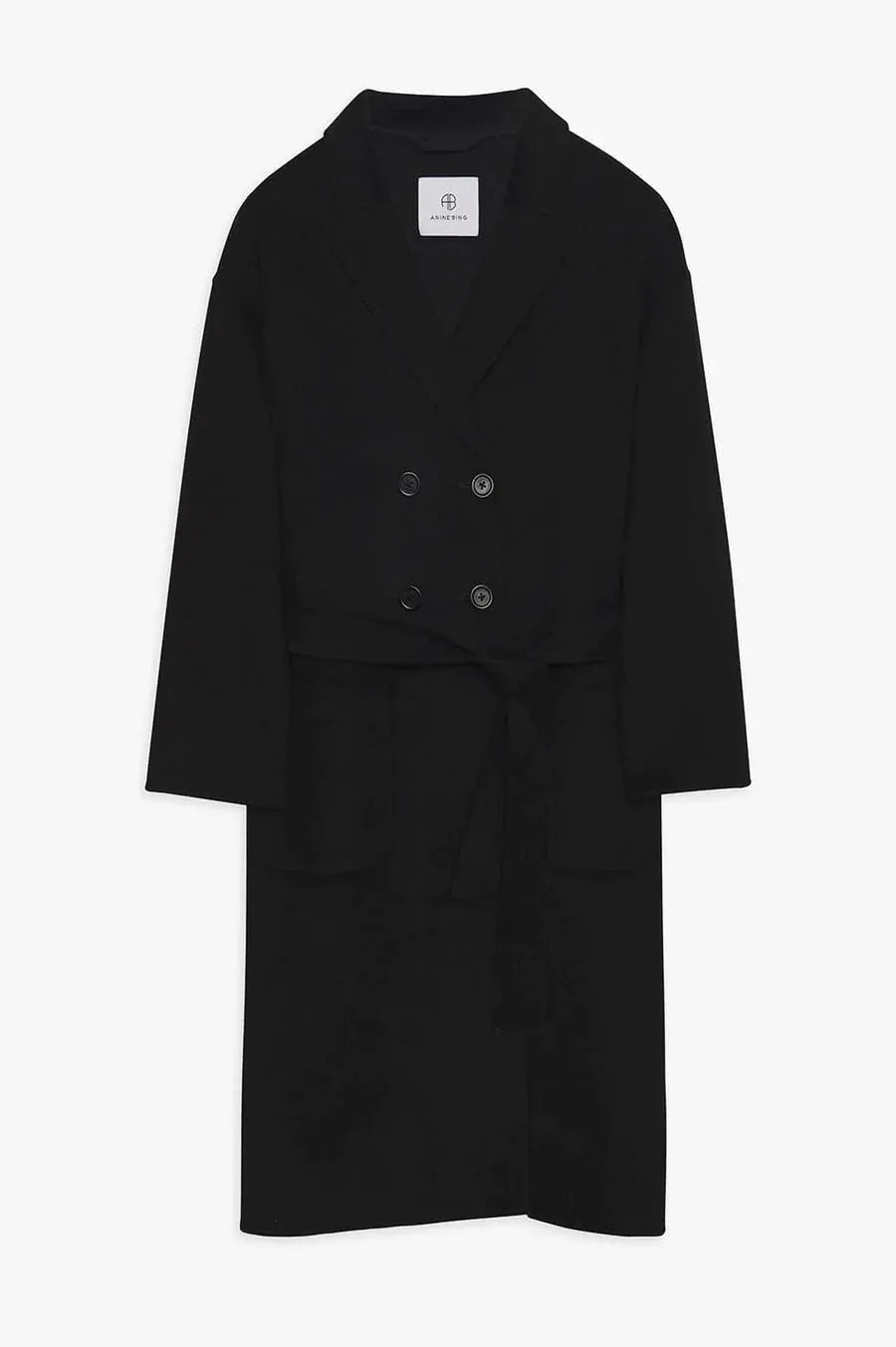 Frakke | ANINE BING Dylan Coat, sort