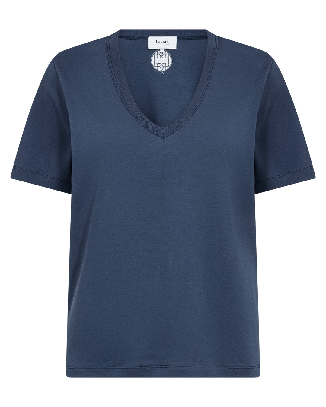 Leveté Room Paloma 2 T-shirt – klassisk T-shirt med V-hals og korte ærmer.