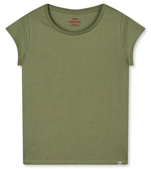 Mads Nørgaard | T-Shirt | Organic Jersey Teasy Tee FAV, four leaf clover