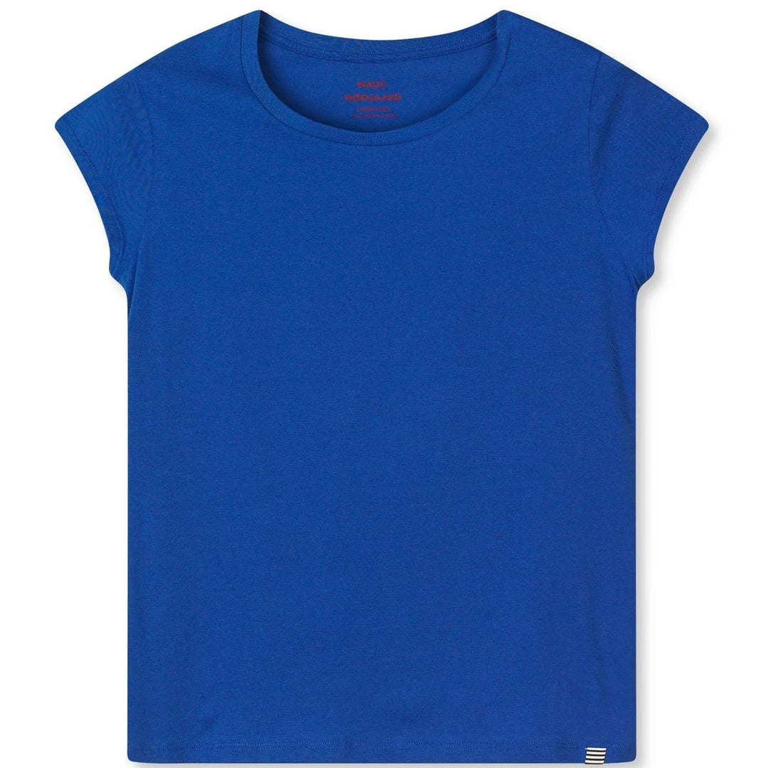 Mads Nørgaard | T-Shirt | Organic Jersey Teasy Tee, Dazzling Blue