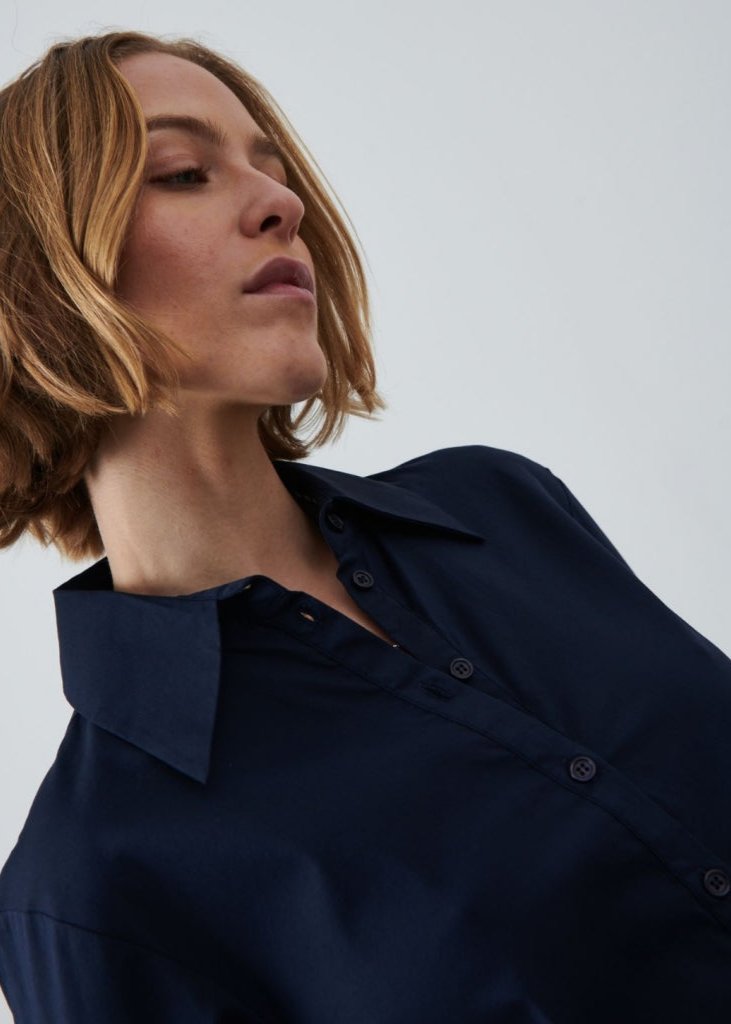 La Rouge | Skjortekjole | Kamilla Shirt Dress, navy