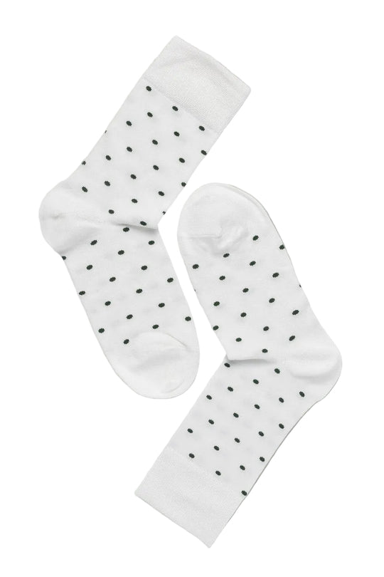 Note Bamboo Dots strømper 