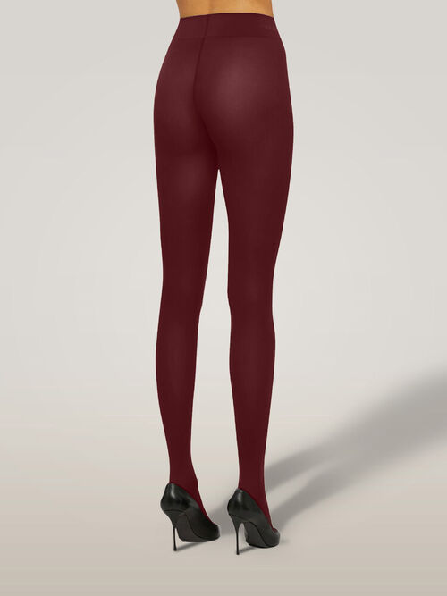 Wolford | Strømpebukser | Velvet de Luxe Comfort, 66 denier, midnight red