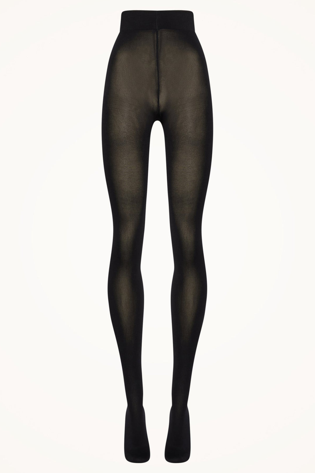 Wolford Velvet De Luxe 66 Tights – Sort. Uigennemsigtige strømpebukser i 66 denier med bred linning og blød, matt finish. 