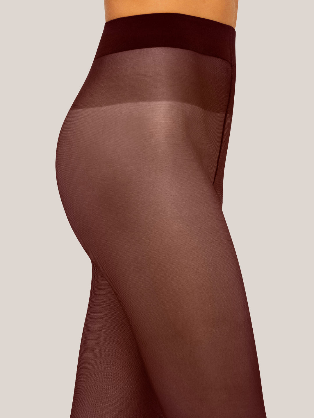 Wolford | Strømpebukser | Satin Touch Comfort, 20 denier, midnight red