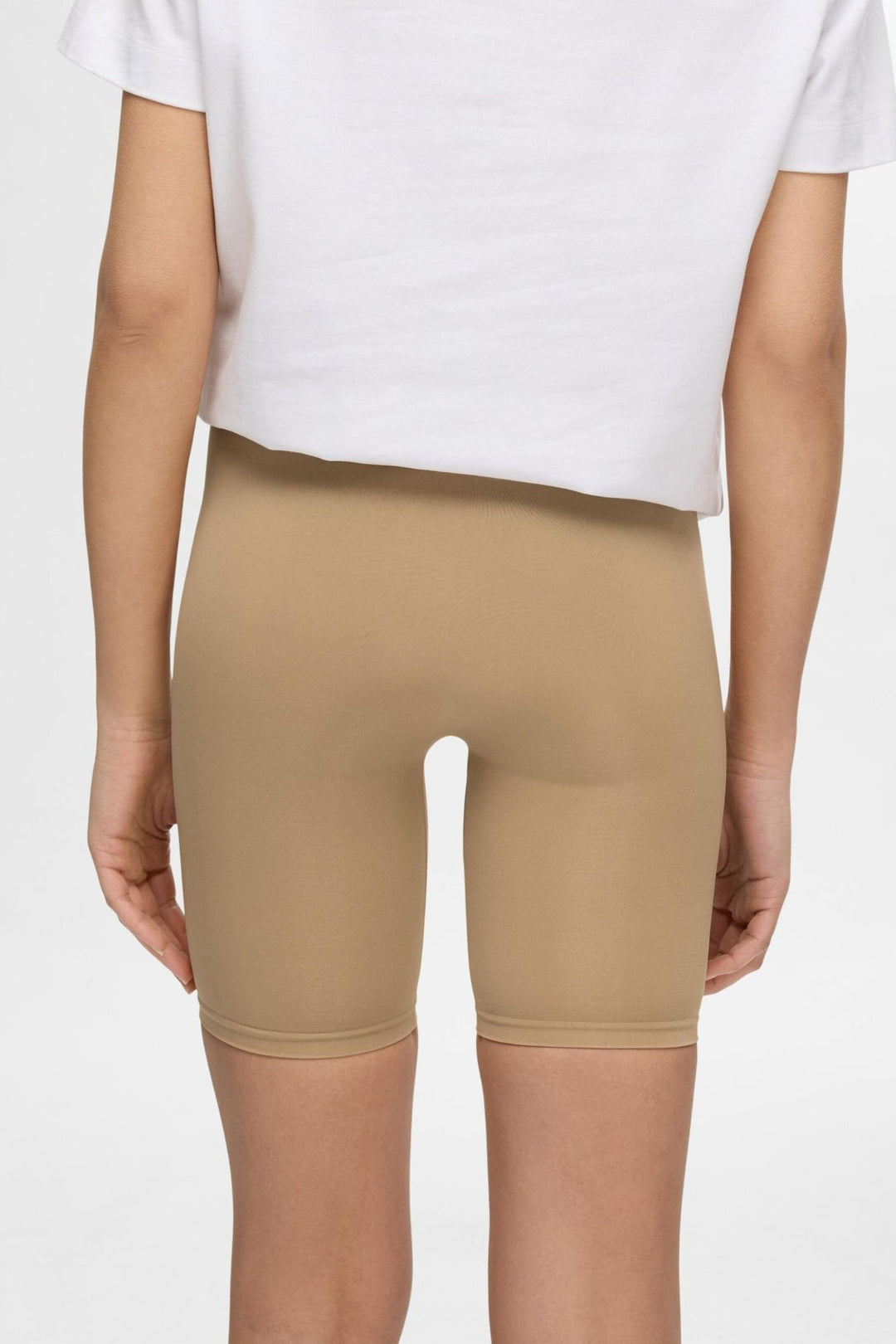 Selected Femme Sally Shape - Shapewear shorts med sømløs komfort&nbsp; i tannin