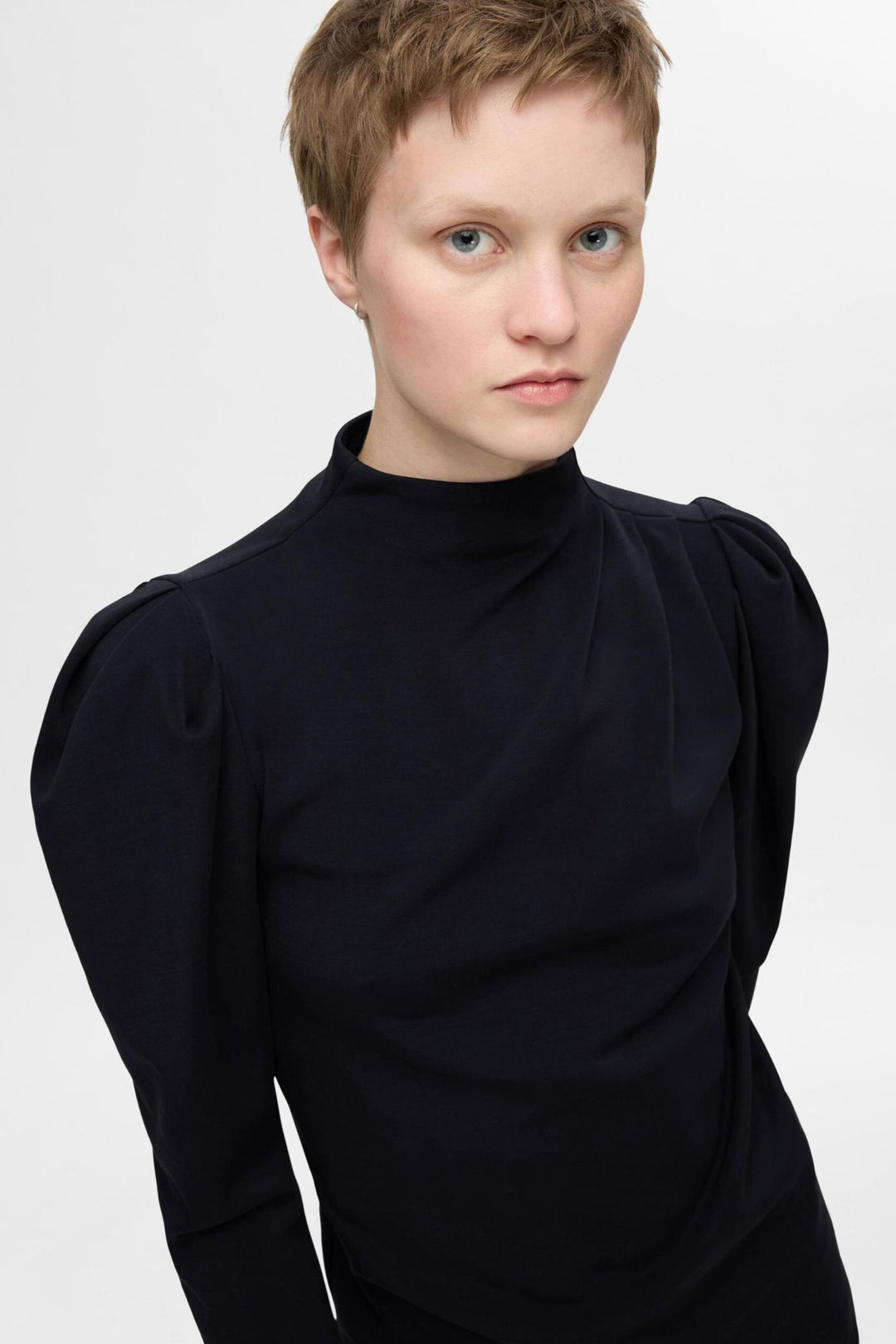 Selected Femme Fenja Draperet Top - Elegant og Bæredygtig