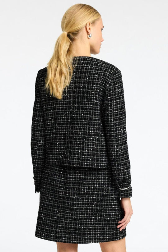 Selected Femme Sort Boucle Blazer - Elegant og Bæredygtig