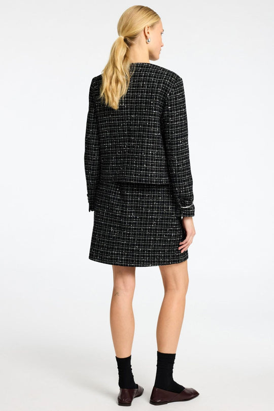 Selected Femme Sort Boucle Blazer - Elegant og Bæredygtig