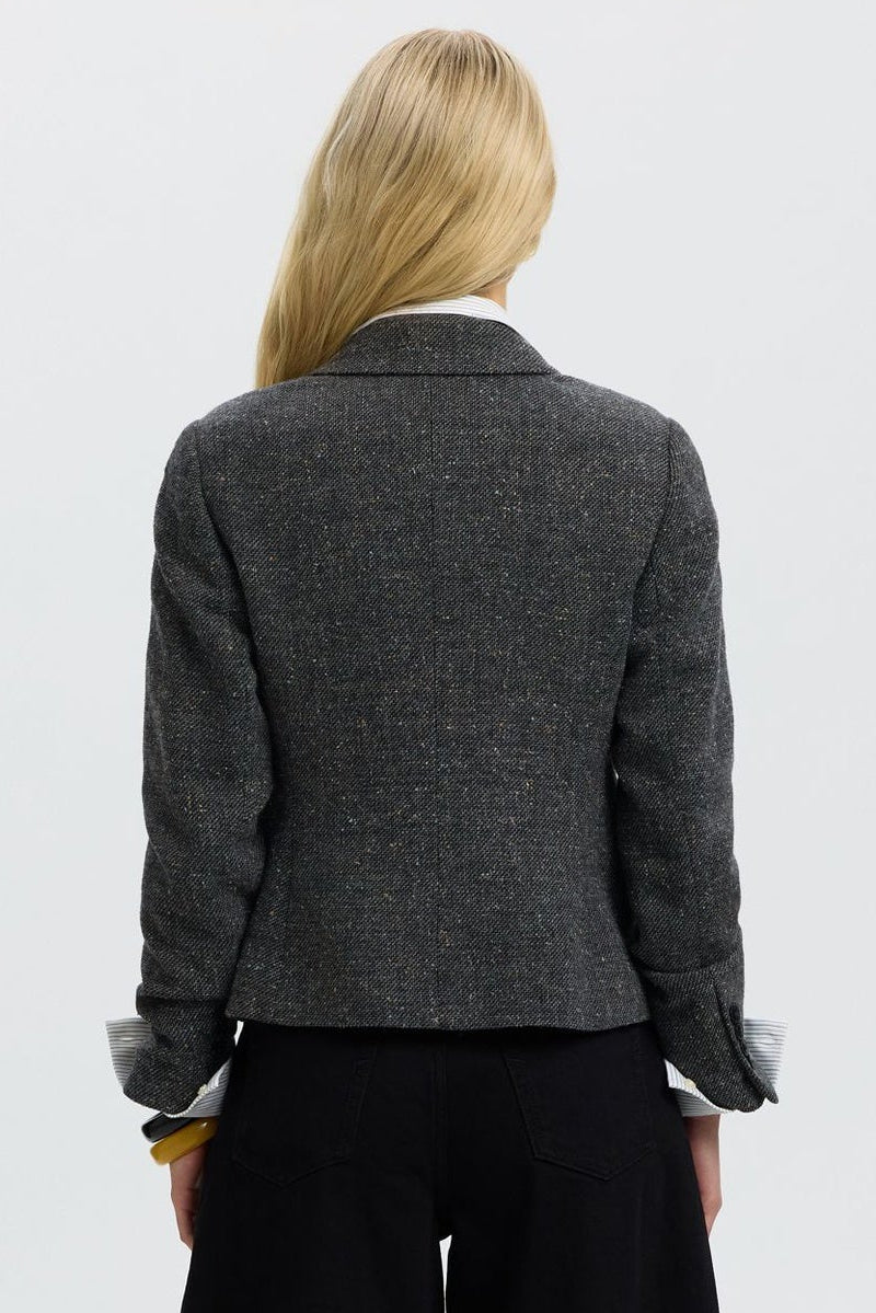 Clea uldblanding blazer fra Selected Femme set fra siden