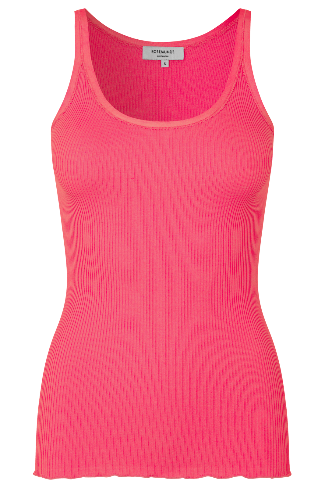 Rosemunde | Silketop | RWBelle Silk U-neck Strap Elastic Top, 5182 rapture rose