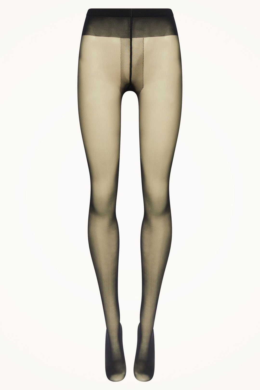 STYLE: 18267 FARVE: 7005. Wolford Individual 20 denier matte, gennemsigtige høj-stretch strømpebukser i black. 