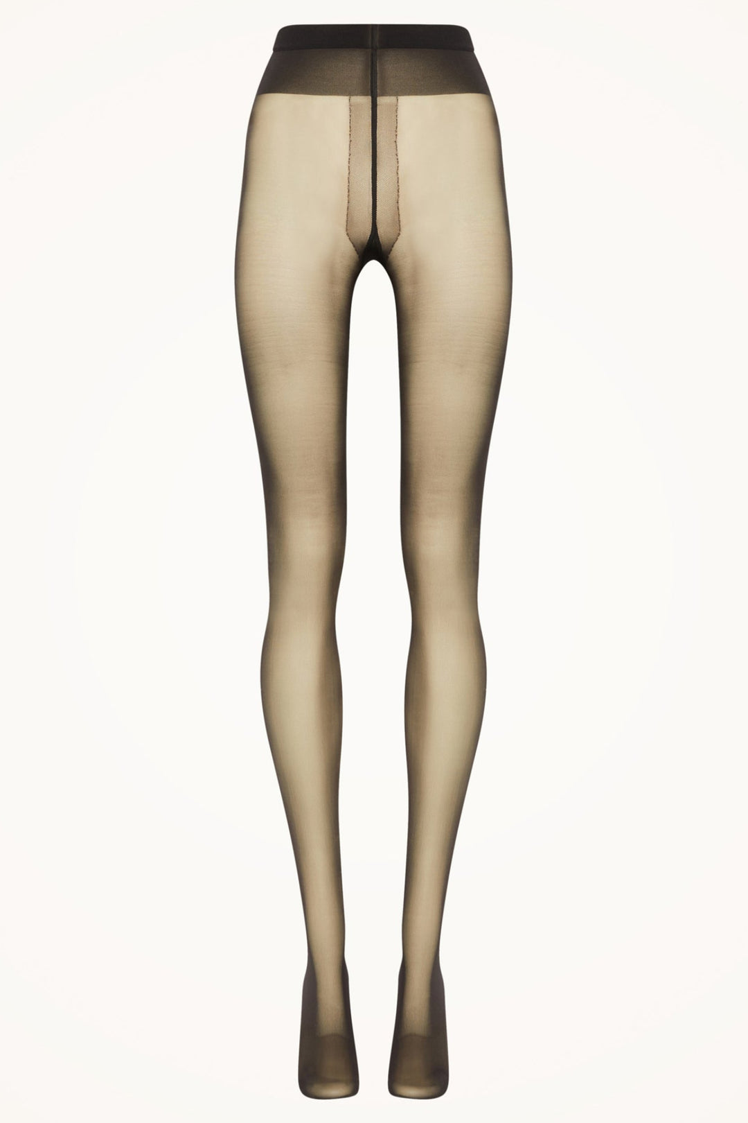 STYLE: 18267 FARVE: 7212. Wolford Individual 20 denier matte, gennemsigtige høj-stretch strømpebukser i nearly black. 