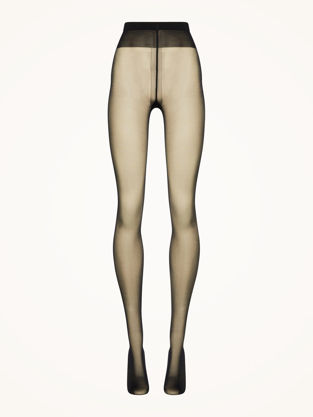Wolford Individual 10 denier strømpebukser i sort.