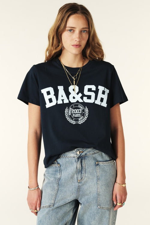 ba&sh | T-shirt | Ioni, navy