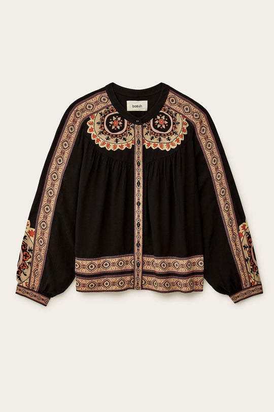 ba&sh | Skjorte | Shirt Valda, carbone