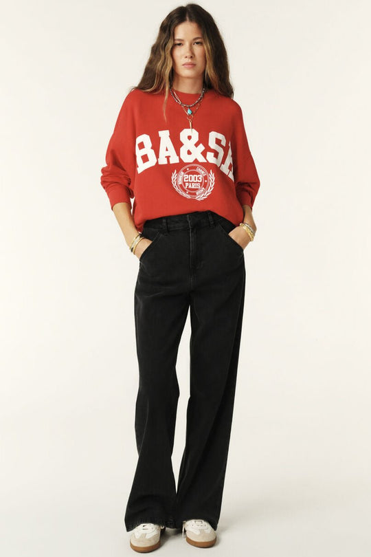 ba&sh | Sweatshirt | Benjamin, rouge