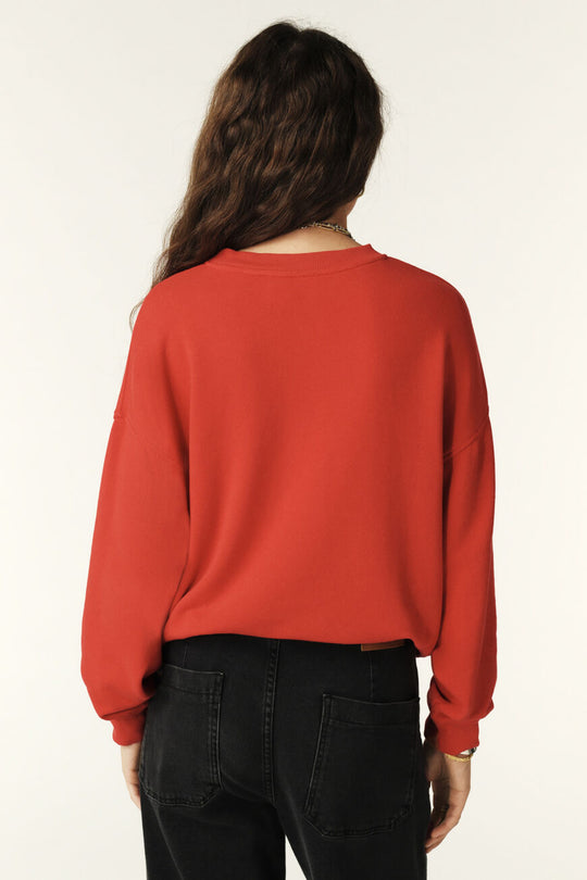 ba&sh | Sweatshirt | Benjamin, rouge