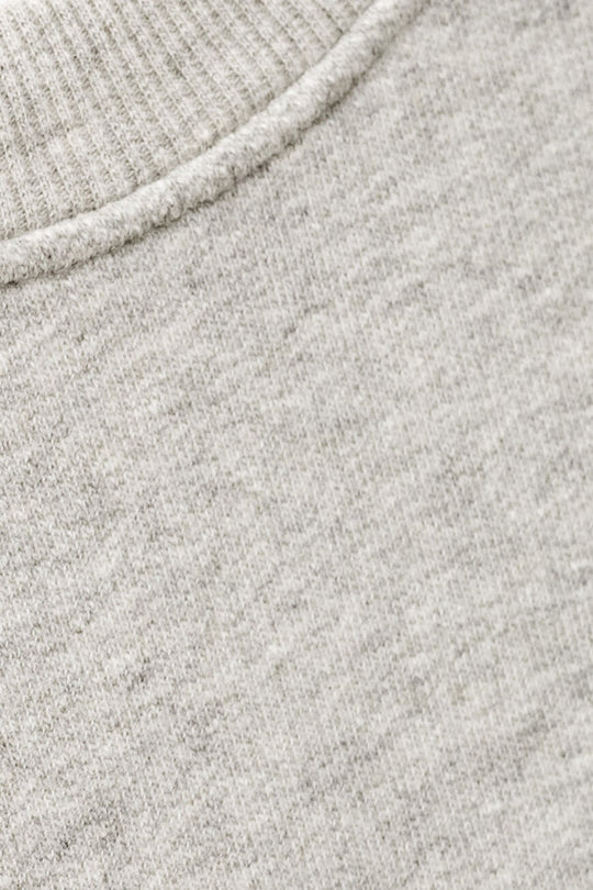 Benjamin sweatshirt i GRISCHINE med løs pasform, kort længde og college-inspireret logo. Lavet i økologisk bomuld med stræk. 