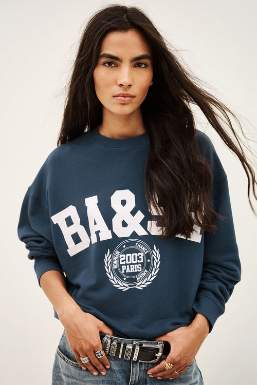 ba&sh | Sweatshirt | Benjamin, blue