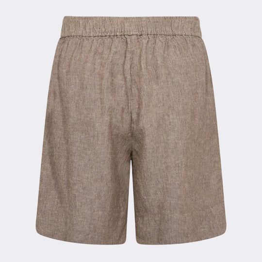 Leveté Room Naja 29 shorts i falcon med elastisk talje.