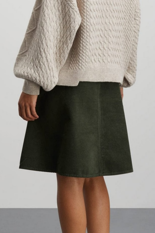 Mads Nørgaard | Nederdel | Mini Cord Stelly Skirt, rosin