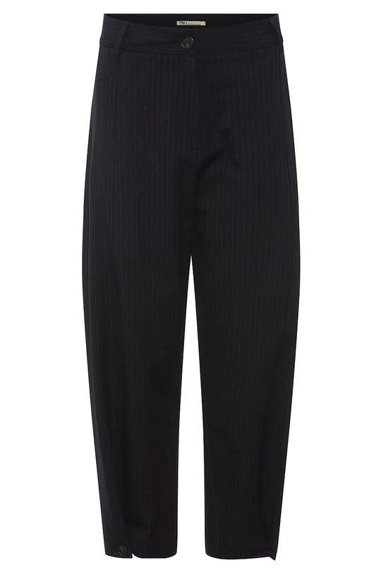 PBO | Bukser | Ericara pants, sort med striber