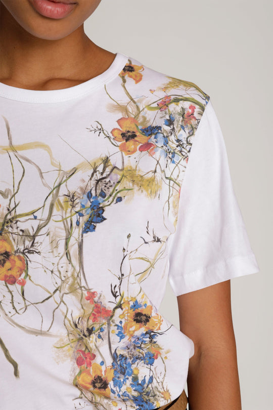 Munthe | T-shirt | Marsilea, white