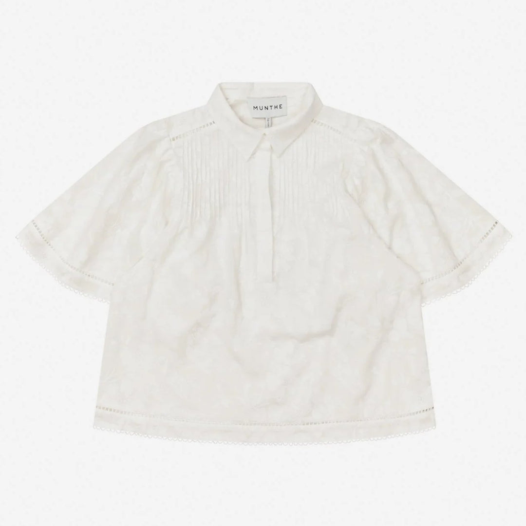 Munthe | Bluse | Occur Top, ivory