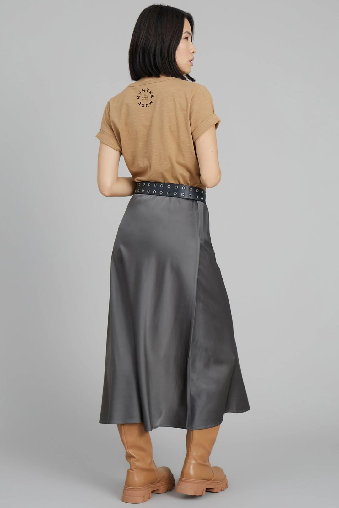 Nederdel | Munthe Babe skirt, army