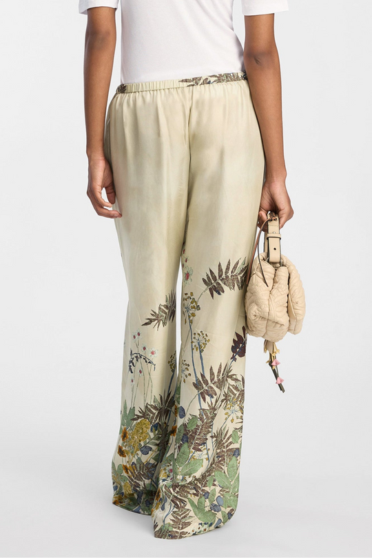 Munthe | Bukser | Fabert, print creme