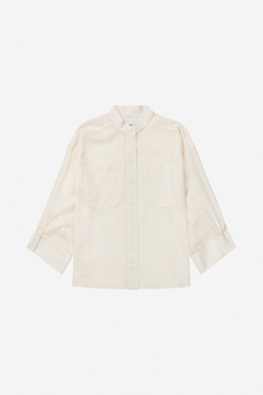 Munthe Fortunato bluse i creme – alternativ visning 5