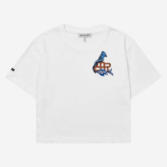 Munthe | T-shirt | Nuri, white