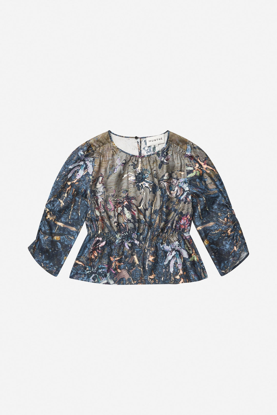 Munthe Virago bluse i print natur – alternativ visning 10