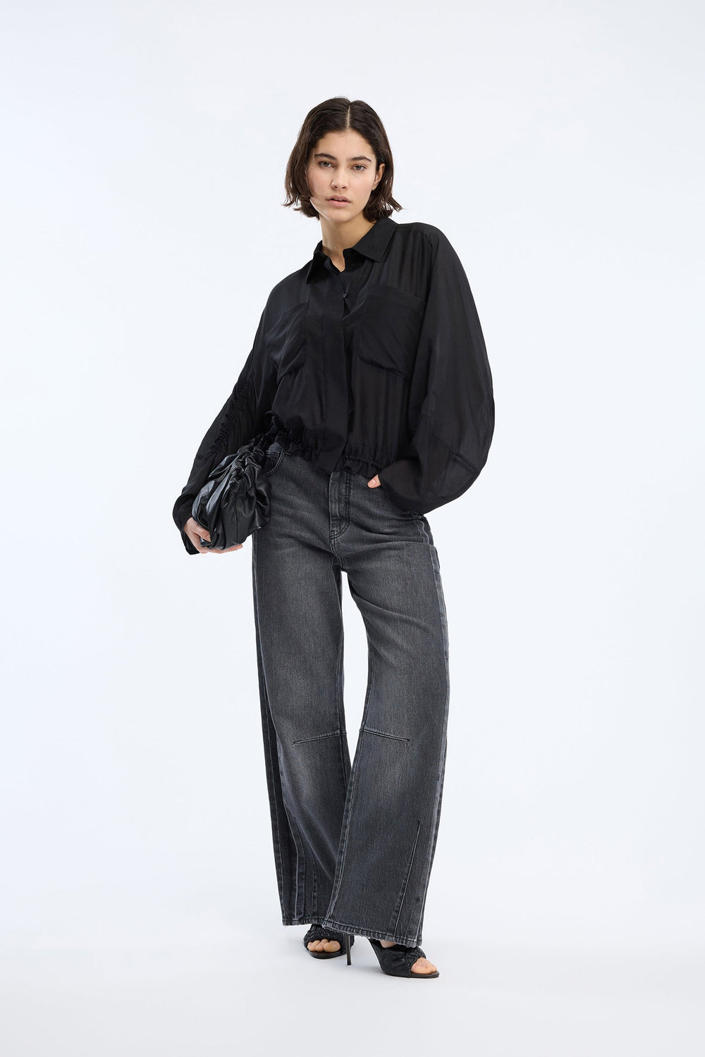 Munthe Vigil bluse i black