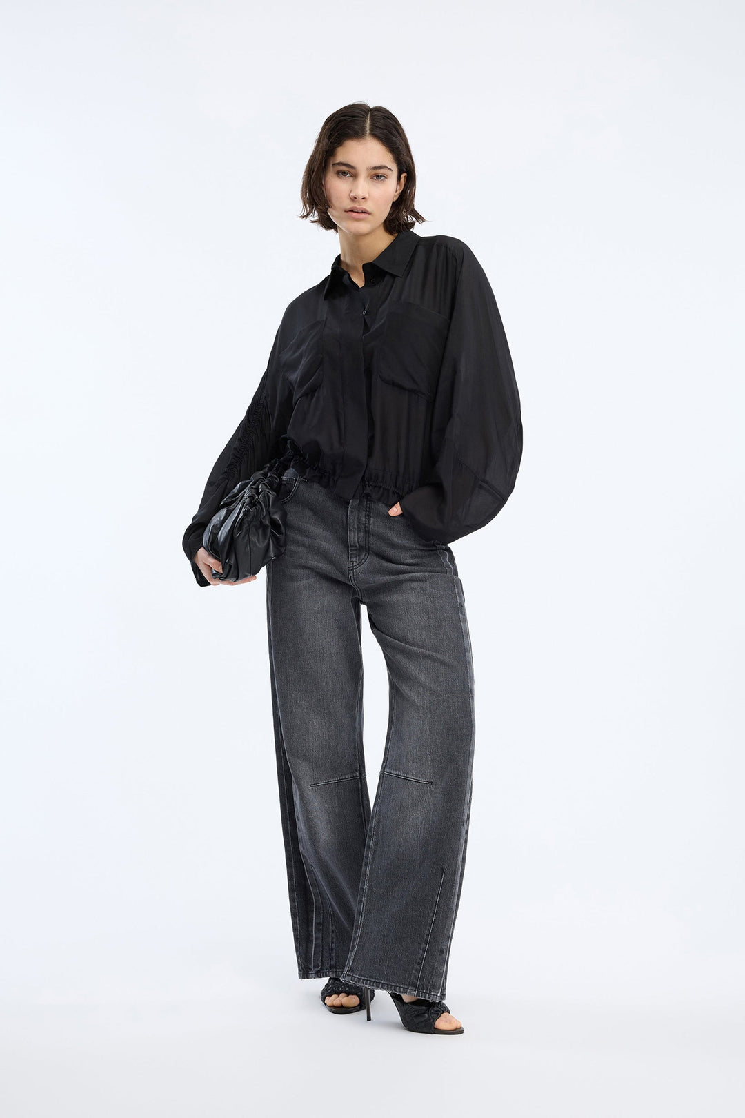 Munthe Vigil bluse i black
