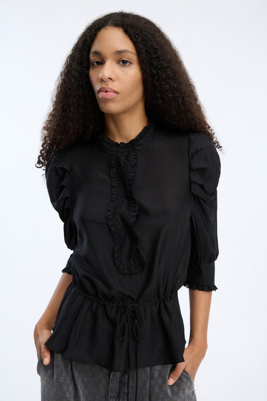 Munthe Vastu bluse i black