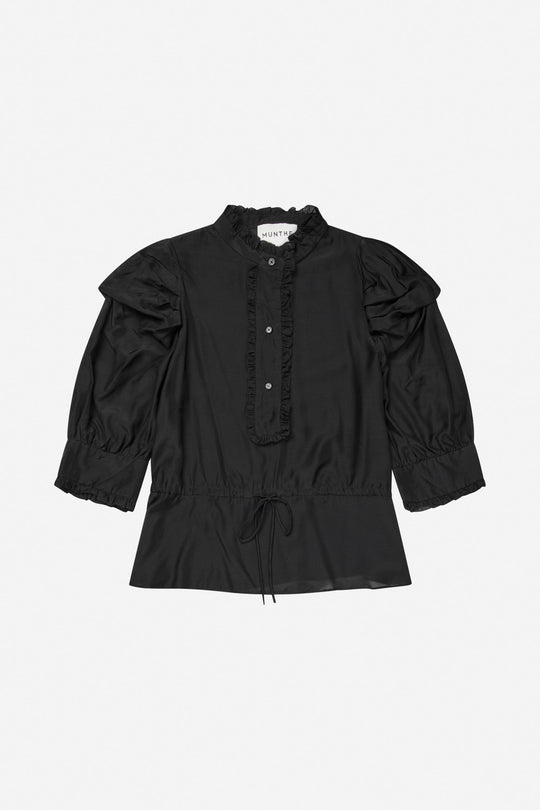 Munthe Vastu bluse i black – alternativ visning 6