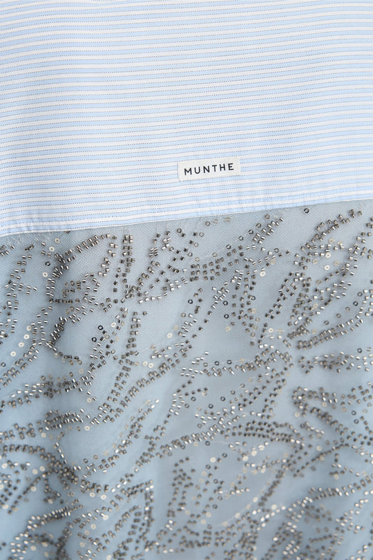 Munthe Vontario bluse i stripe blue – alternativ visning 6