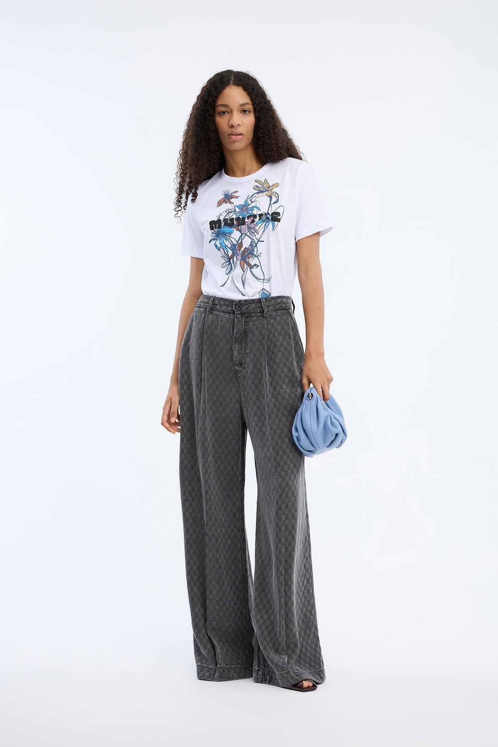 Munthe Vuranus t-shirt i white