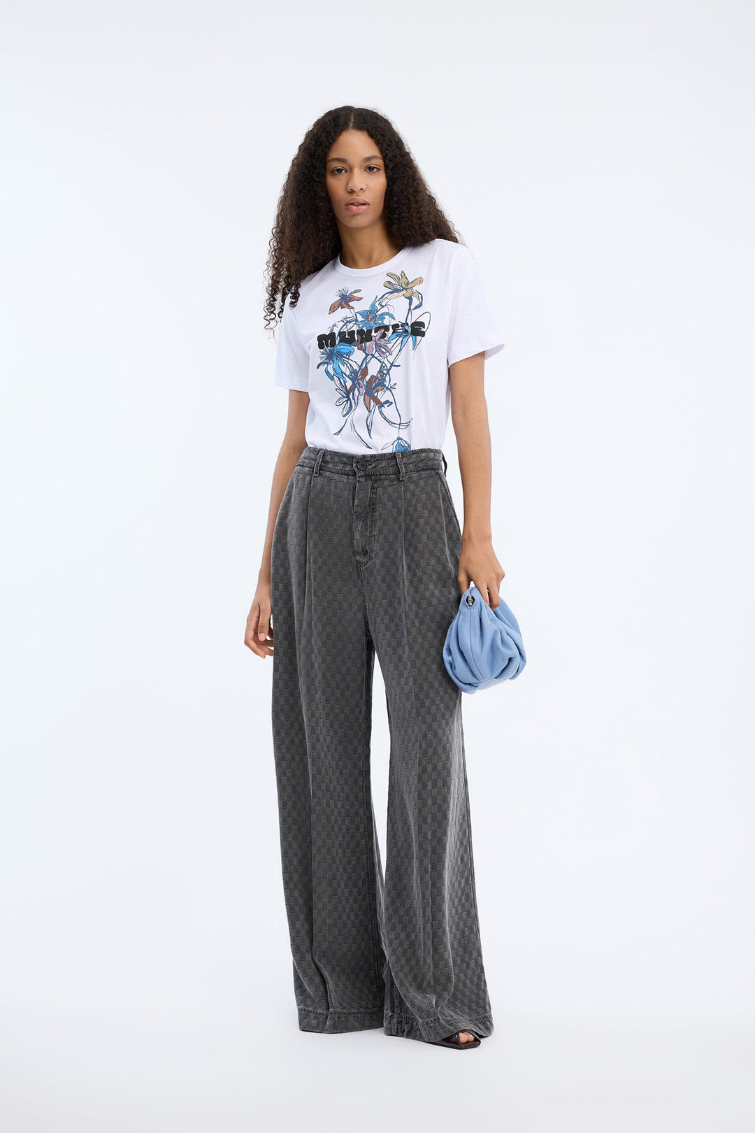 Munthe Vuranus t-shirt i white