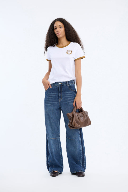 Munthe Vagary t-shirt i white