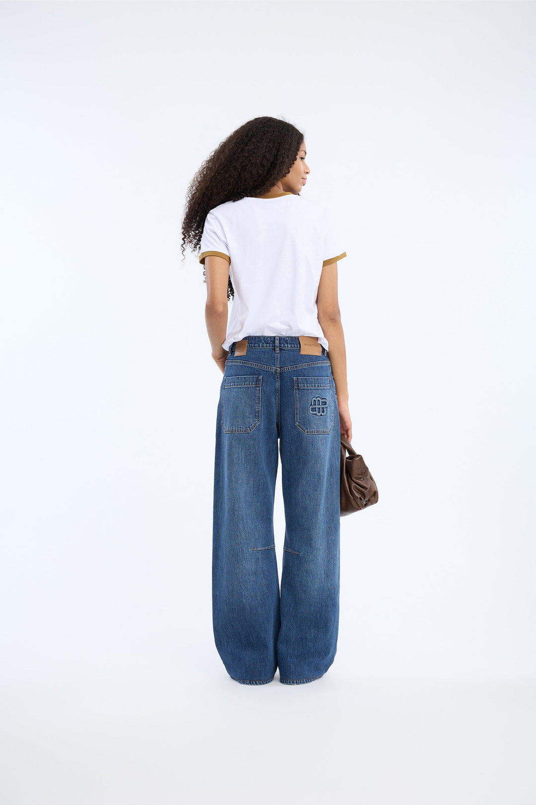 Munthe Vagary t-shirt i white – alternativ visning 4