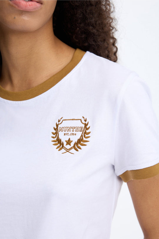 Munthe Vagary t-shirt i white – alternativ visning 2