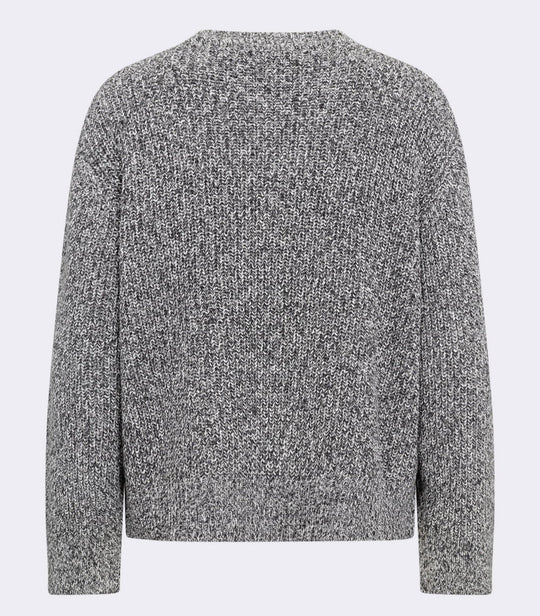 Leveté Room LR-Ibbi 2 Pullover i sort - Varm sweater i økologisk bomuld